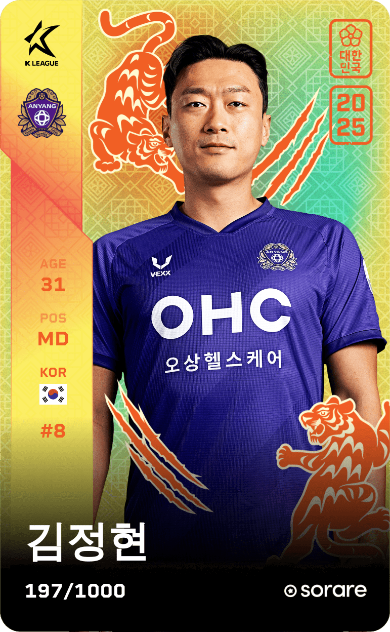 Kim Jung-Hyun 2025-26 • Limited 197/1000