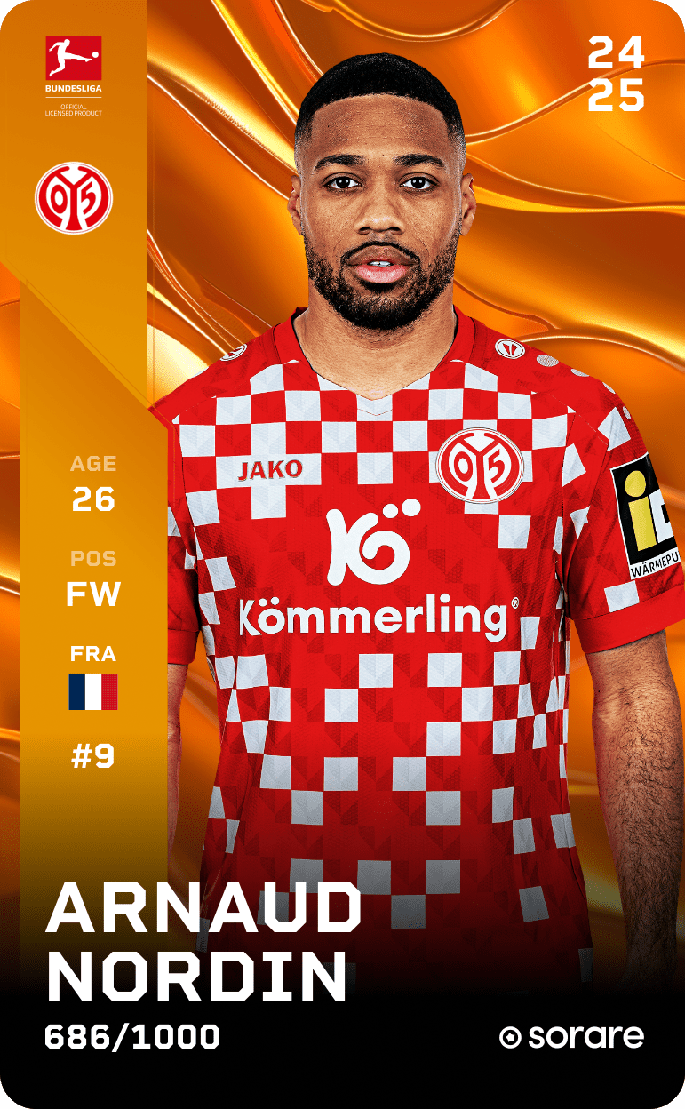 Arnaud Nordin 2024-25 • Limited 686/1000