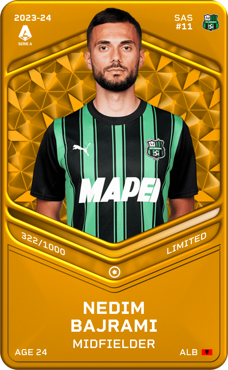 Nedim Bajrami 2023-24 • Limited 322/1000