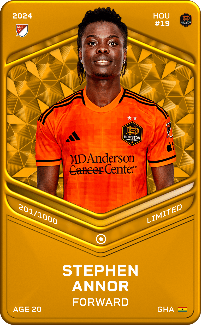Stephen Annor 2024-25 • Limited 201/1000