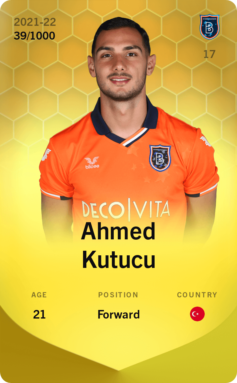 Ahmed Kutucu 2021-22 • Limited 39/1000