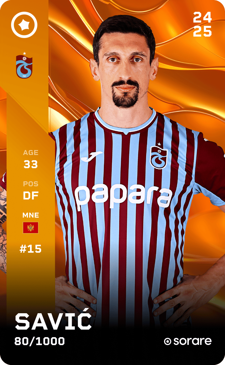 Stefan Savić 2024-25 • Limited 80/1000