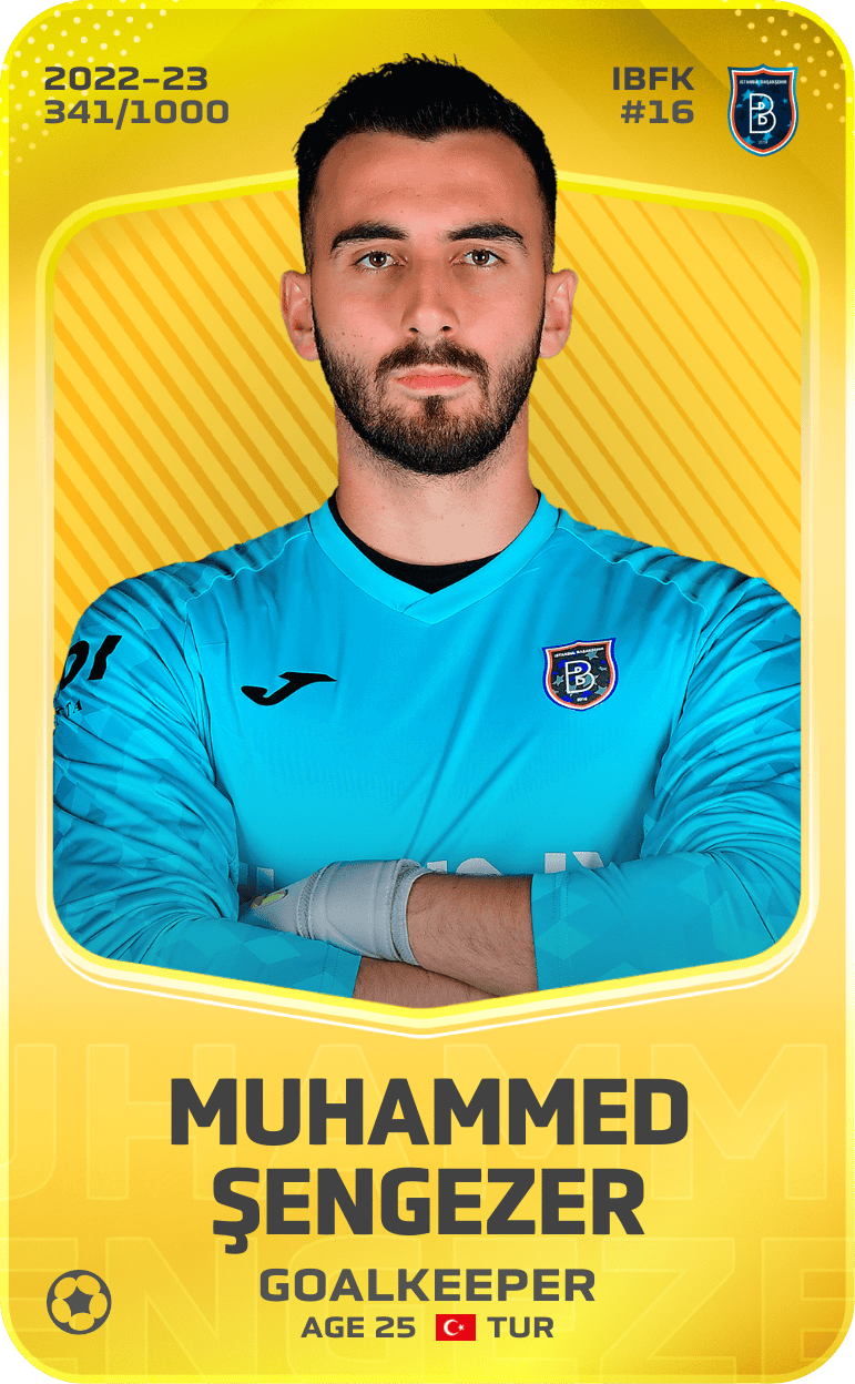 Muhammed Şengezer 2022-23 • Limited 341/1000
