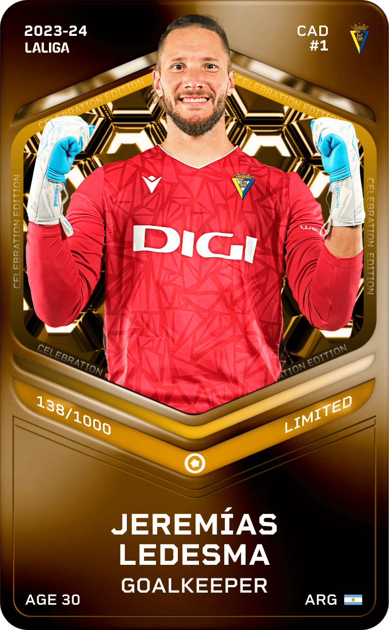 Jeremías Ledesma 2023-24 • Limited 138/1000