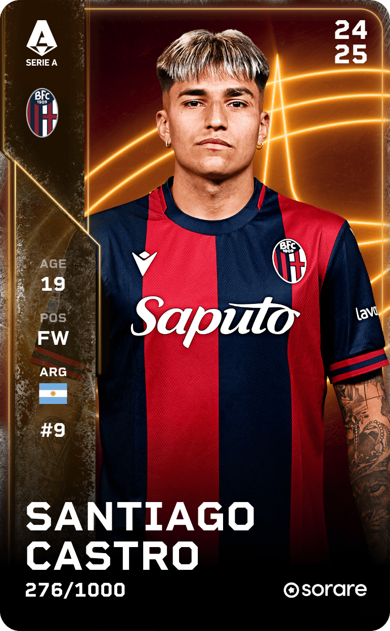 Santiago Castro 2024-25 • Limited 276/1000