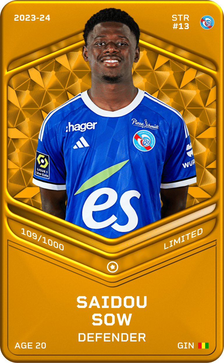 Saidou Sow 2023-24 • Limited 109/1000