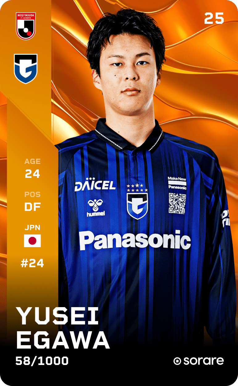 Yusei Egawa 2025-26 • Limited 58/1000