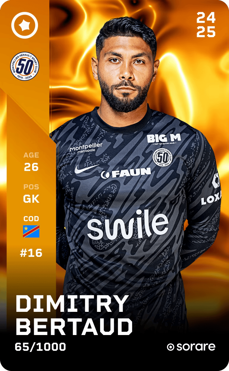 Dimitry Bertaud 2024-25 • Limited 65/1000