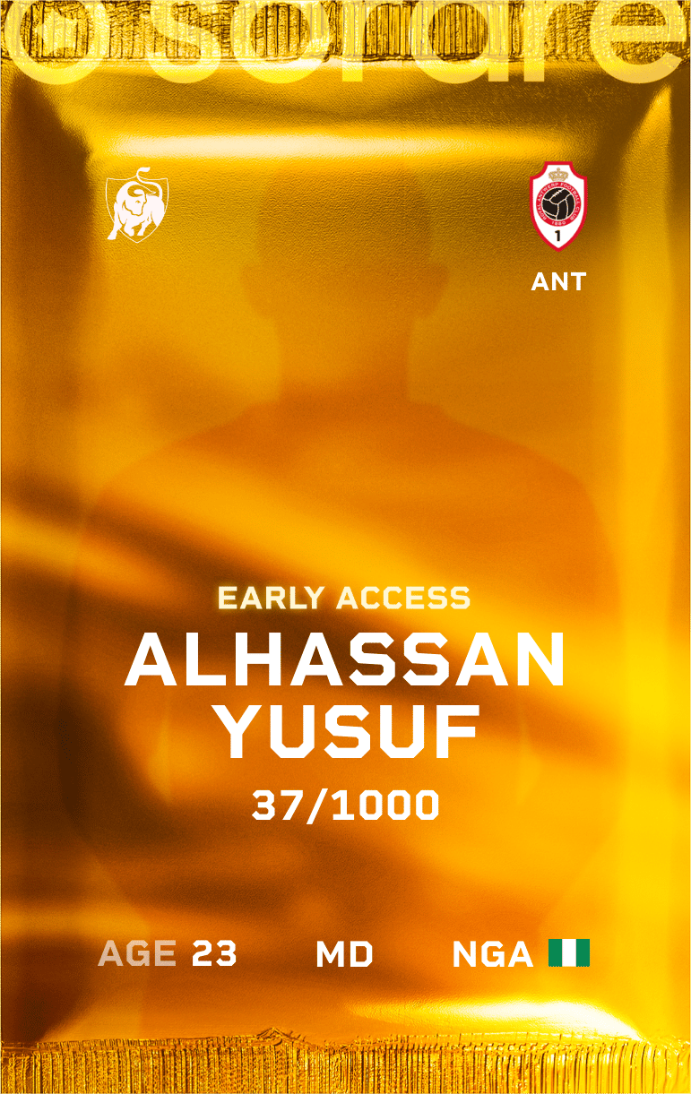 Alhassan Yusuf 2024-25 • Limited 37/1000