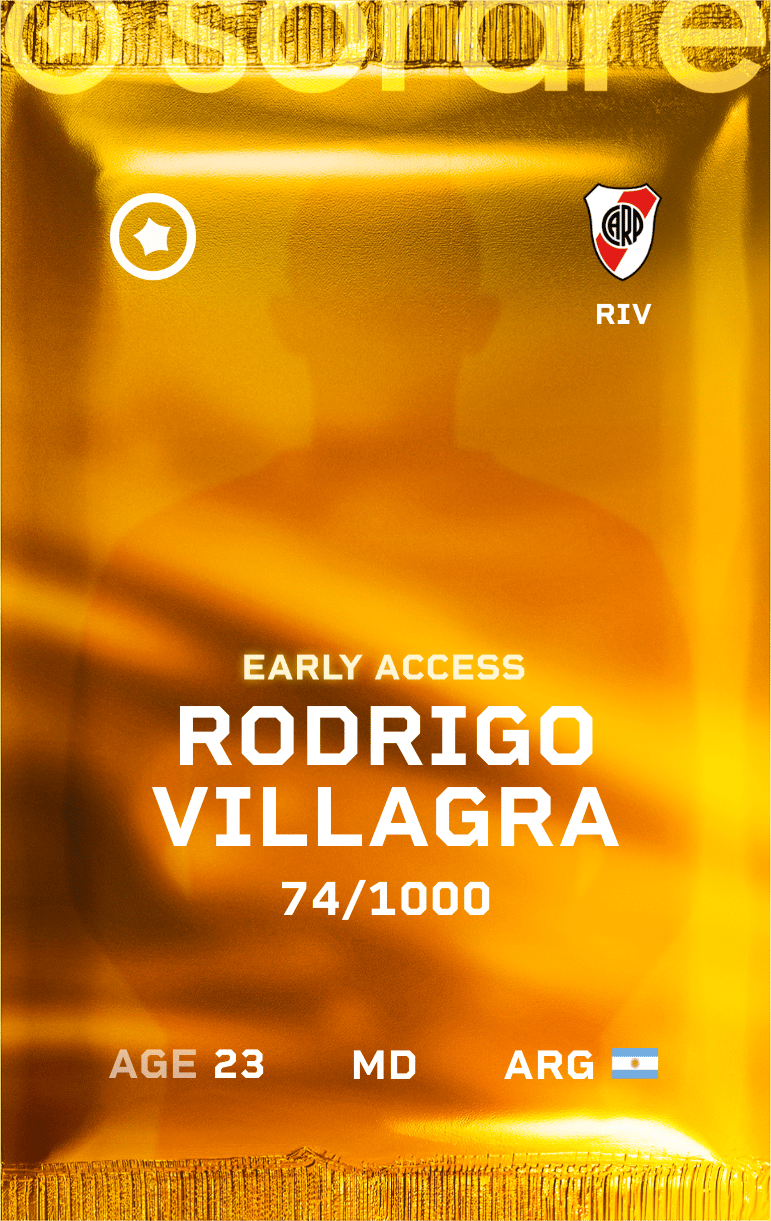Rodrigo Villagra 2025-26 • Limited 74/1000