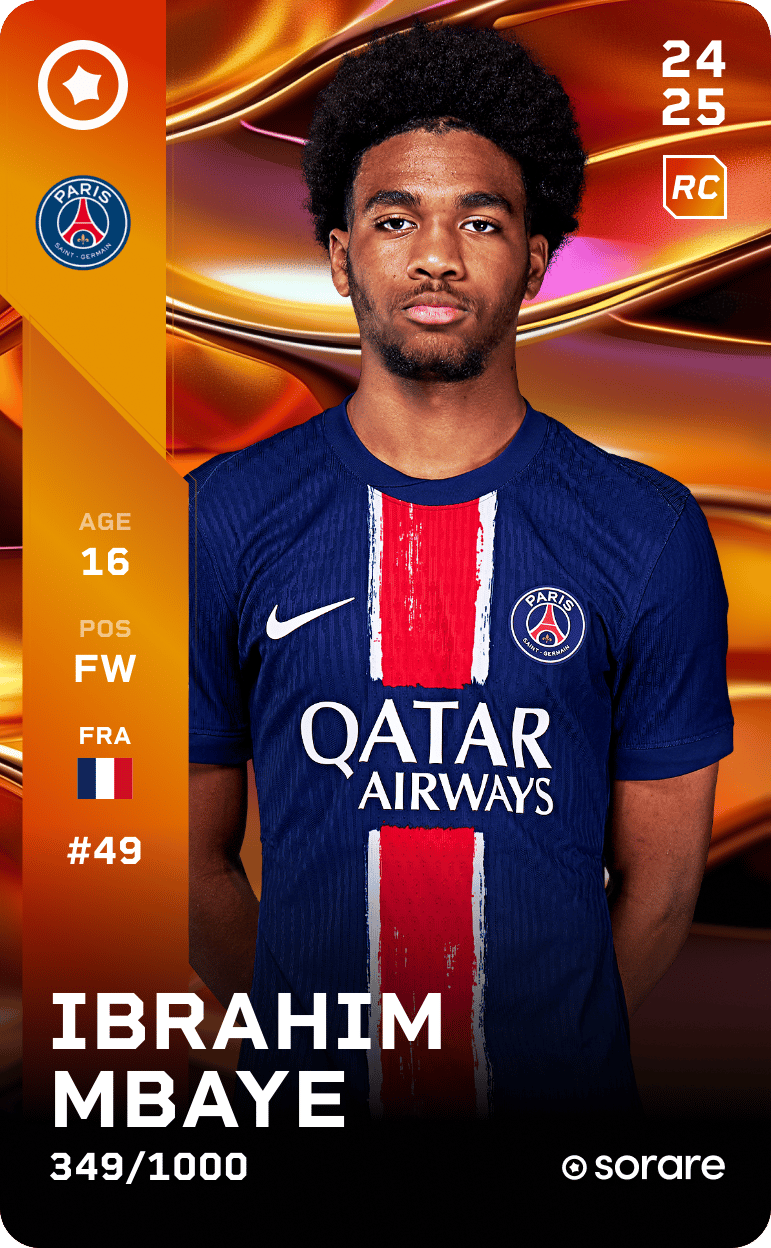 Ibrahim Mbaye 2024-25 • Limited 349/1000