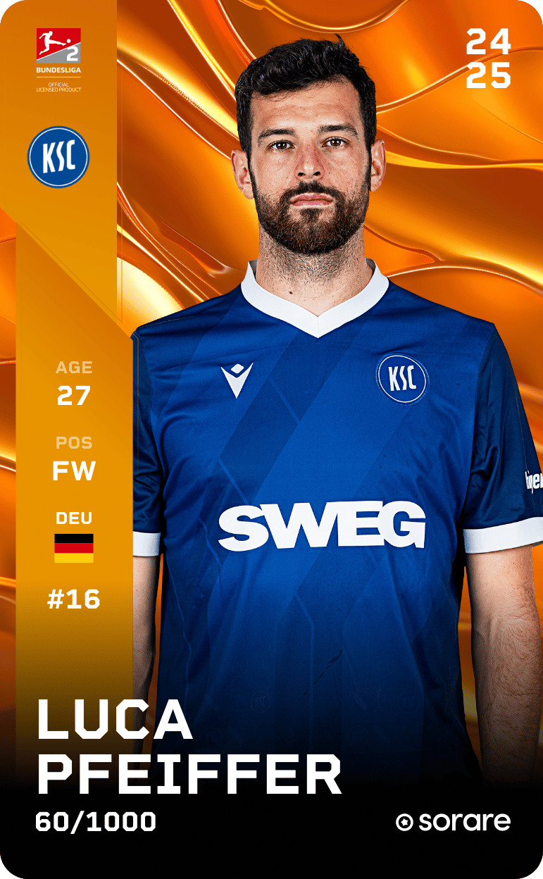 Luca Pfeiffer 2024-25 • Limited 60/1000