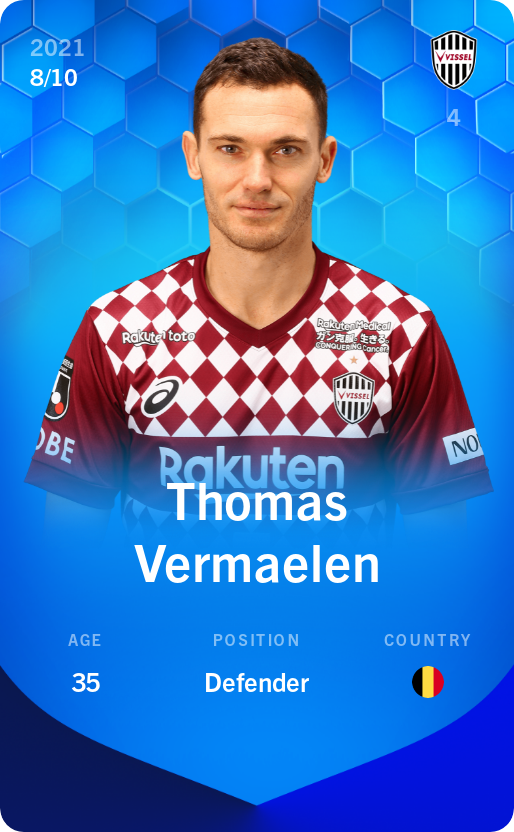 Thomas Vermaelen 2021-22 • Super Rare 8/10