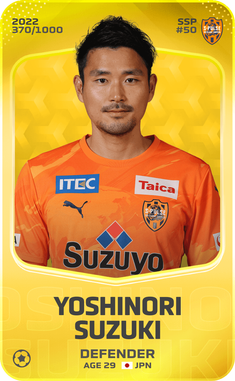 Yoshinori Suzuki 2022-23 • Limited 370/1000