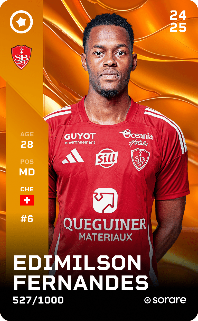 Edimilson Fernandes 2024-25 • Limited 527/1000