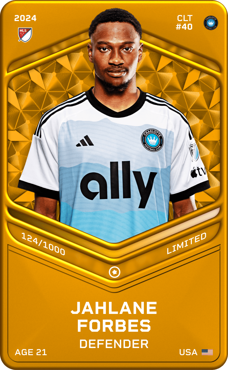 Jahlane Forbes 2024-25 • Limited 124/1000