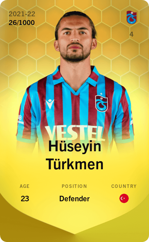 Hüseyin Türkmen 2021-22 • Limited 26/1000