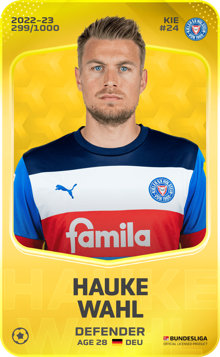 Hauke Wahl 2022-23 • Limited 299/1000