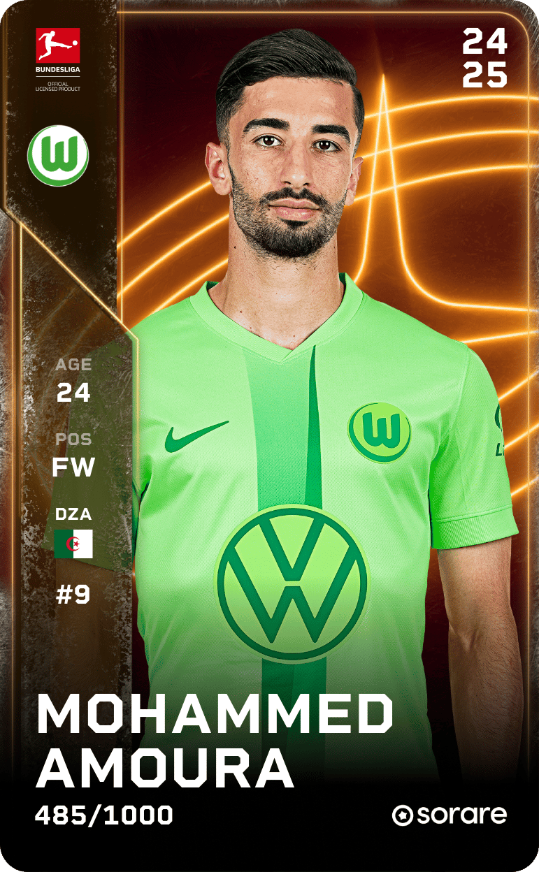 Mohammed Amoura 2024-25 • Limited 485/1000