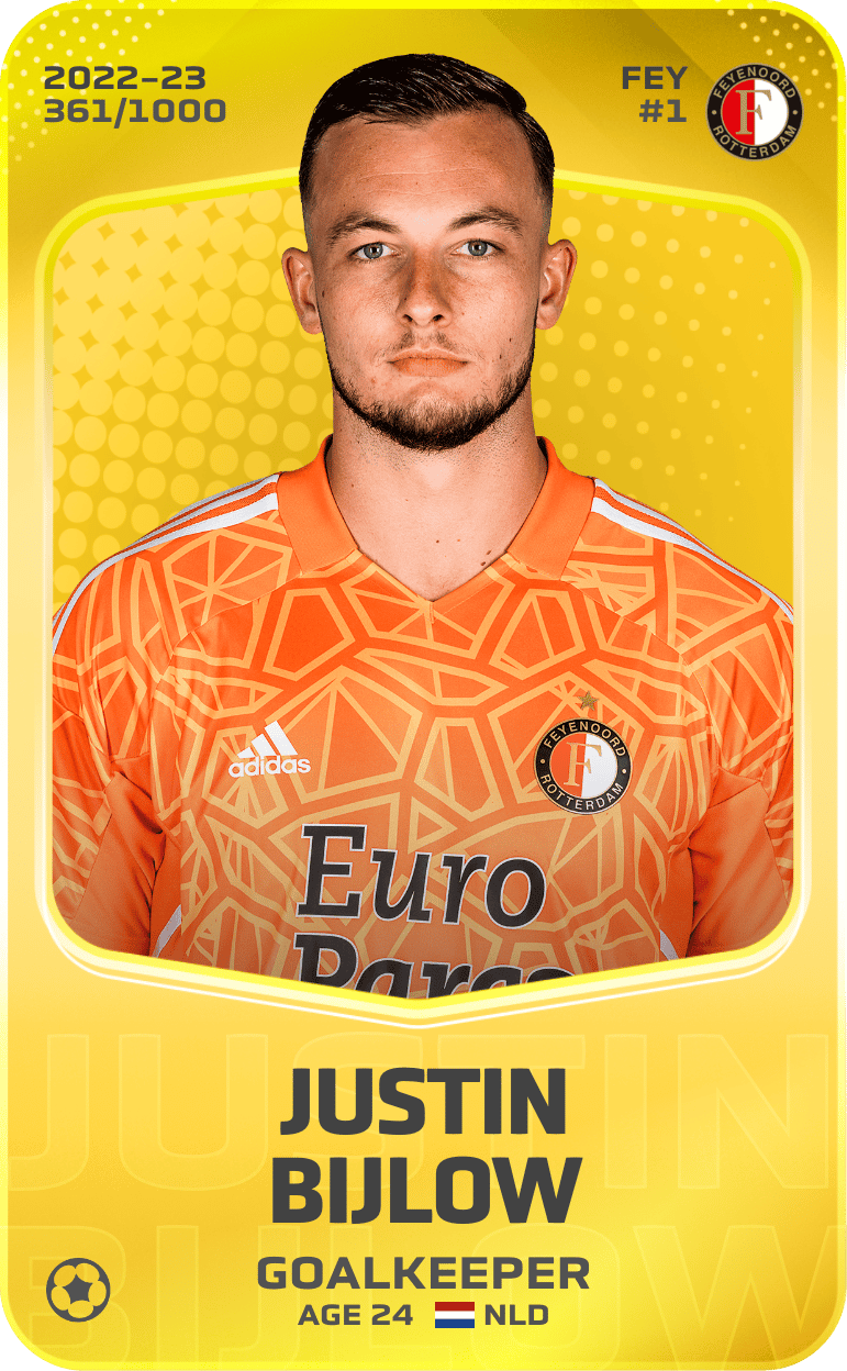 Justin Bijlow 2022-23 • Limited 361/1000