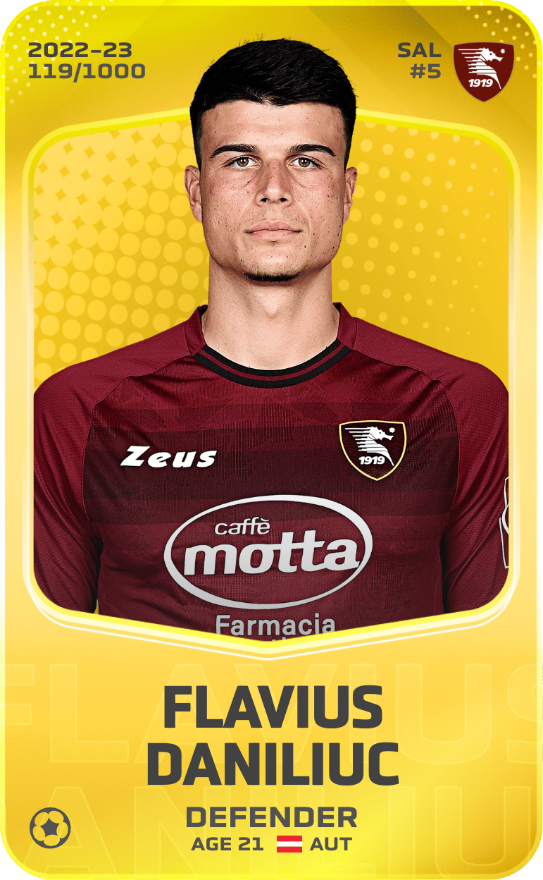 Flavius Daniliuc 2022-23 • Limited 119/1000