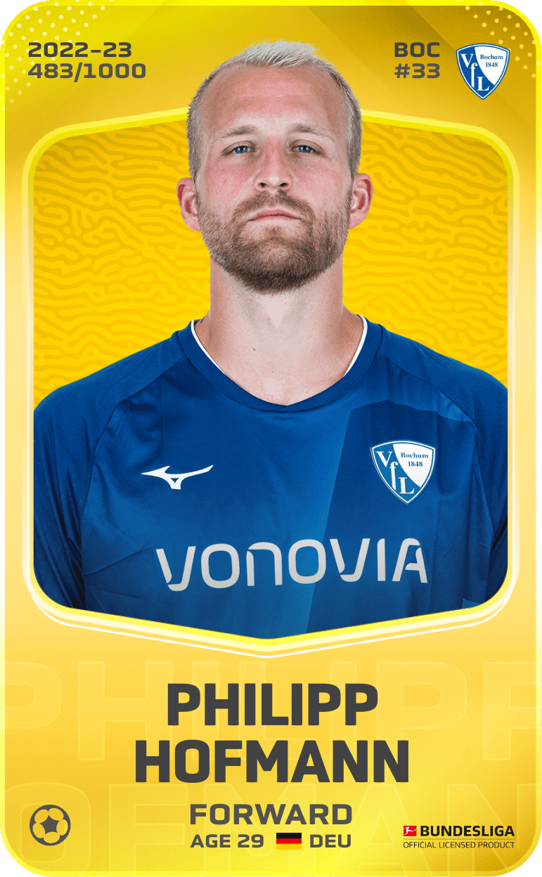 Philipp Hofmann 2022-23 • Limited 483/1000