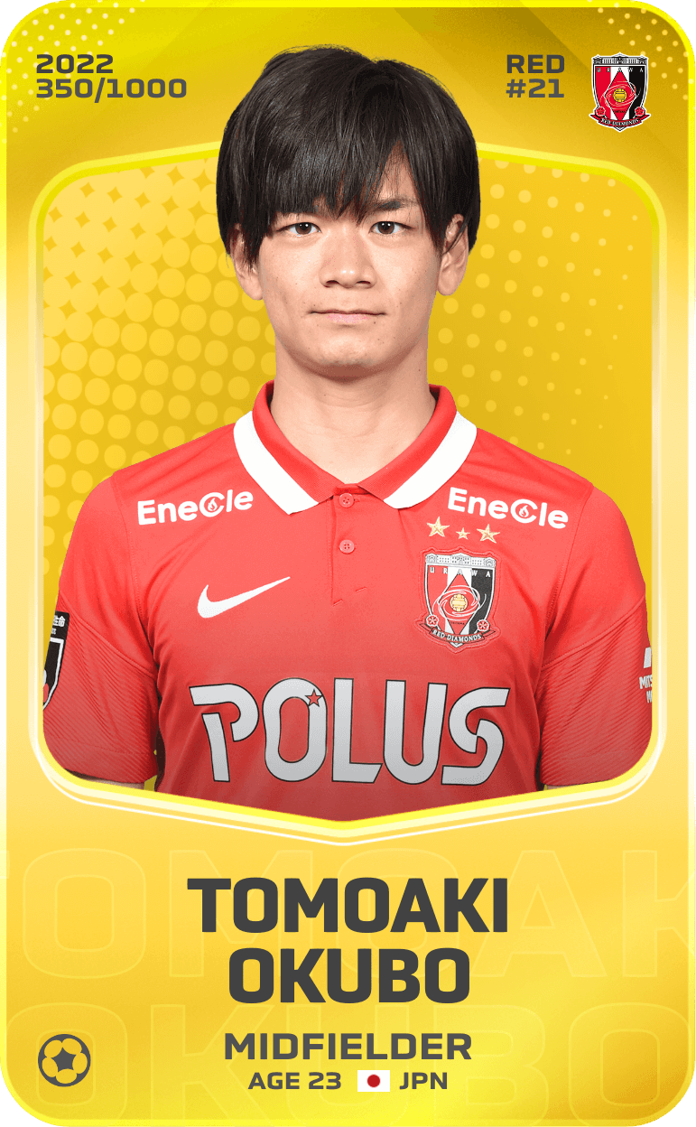 Tomoaki Okubo 2022-23 • Limited 350/1000