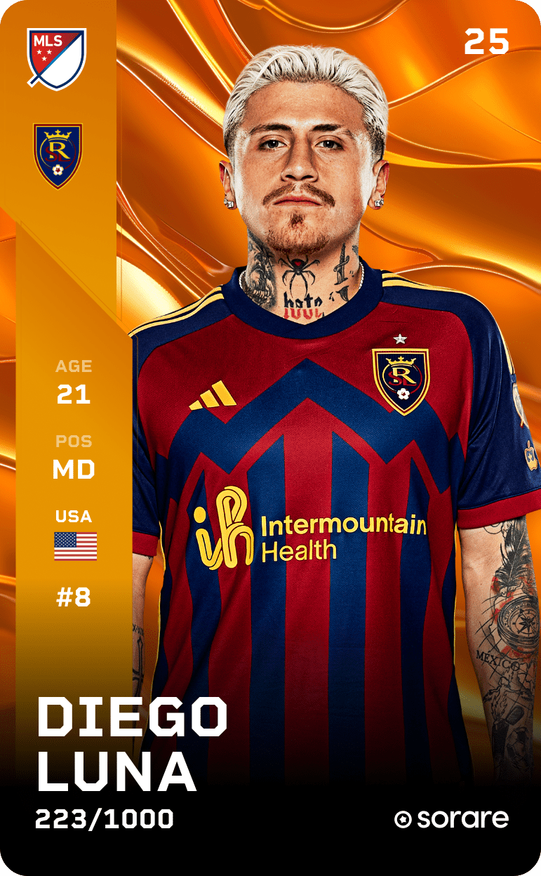 Diego Luna 2025-26 • Limited 223/1000
