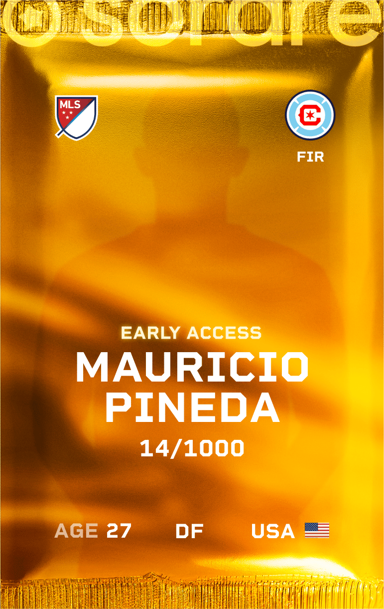 Mauricio Pineda 2025-26 • Limited 14/1000