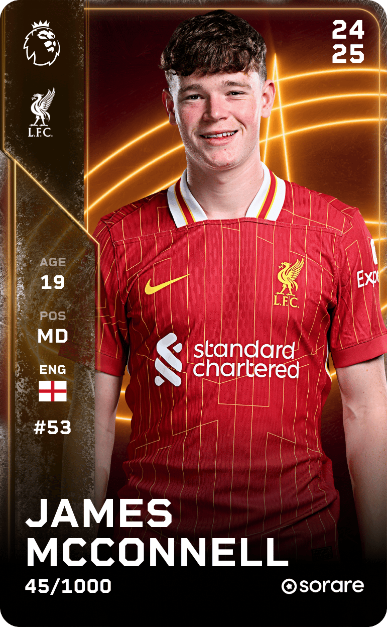James McConnell 2024-25 • Limited 45/1000