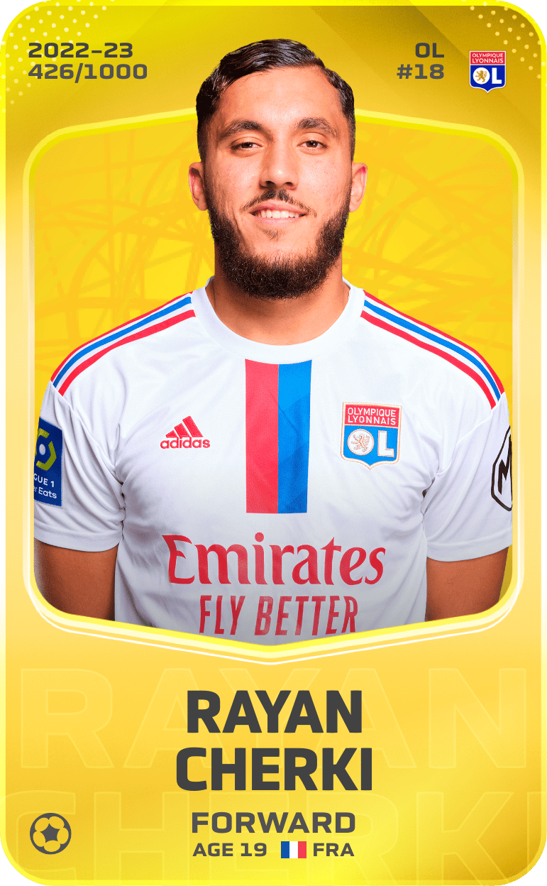 Rayan Cherki 2022-23 • Limited 426/1000