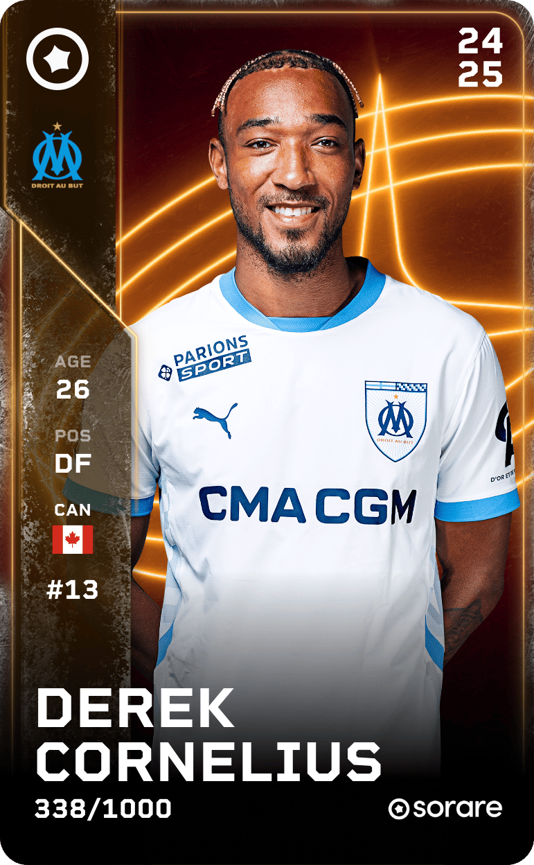 Derek Cornelius 2024-25 • Limited 338/1000