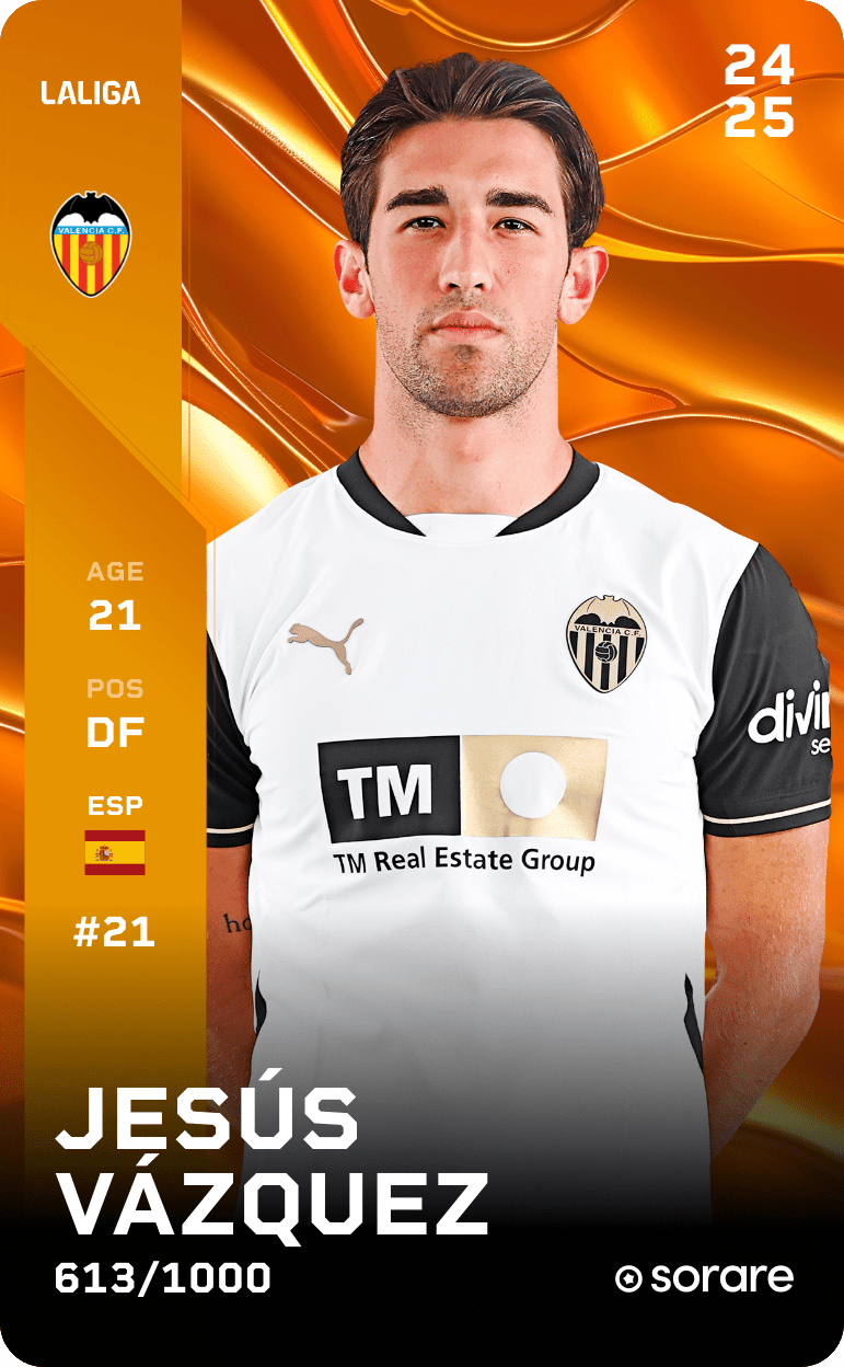 Jesús Vázquez 2024-25 • Limited 613/1000