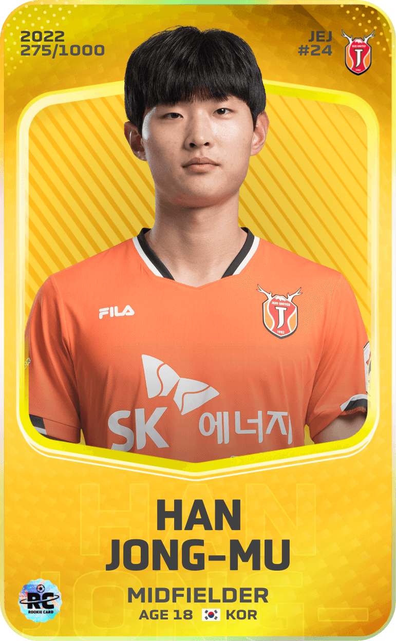 Han Jong-Mu 2022-23 • Limited 275/1000
