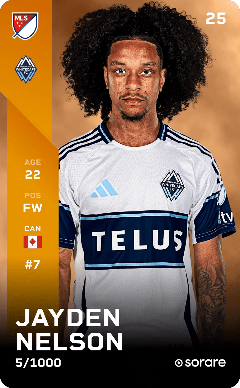Jayden Nelson 2025-26 • Limited 5/1000