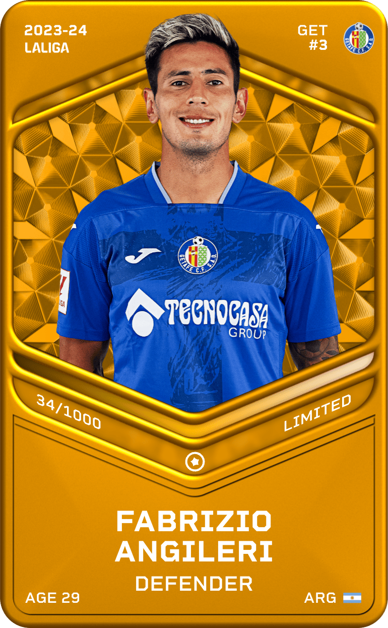 Fabrizio Angileri 2023-24 • Limited 34/1000