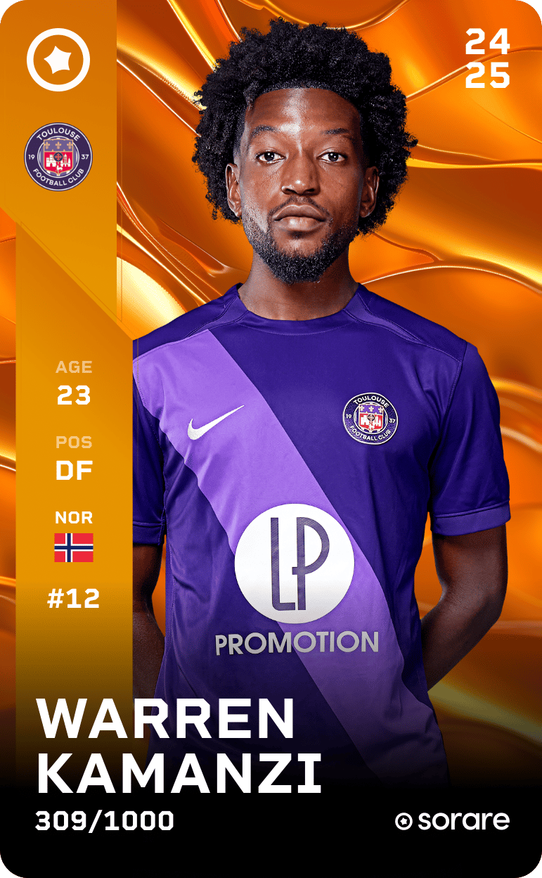 Warren Kamanzi 2024-25 • Limited 309/1000