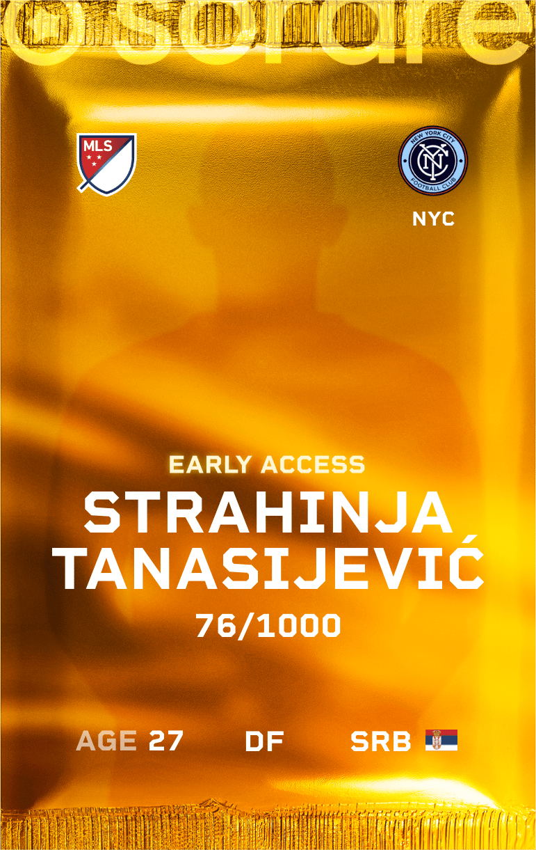 Strahinja Tanasijević 2025-26 • Limited 76/1000