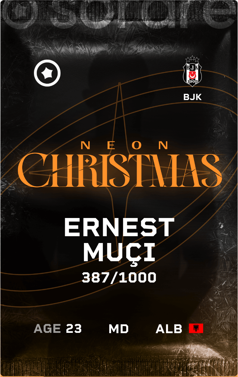 Ernest Muçi 2024-25 • Limited 387/1000