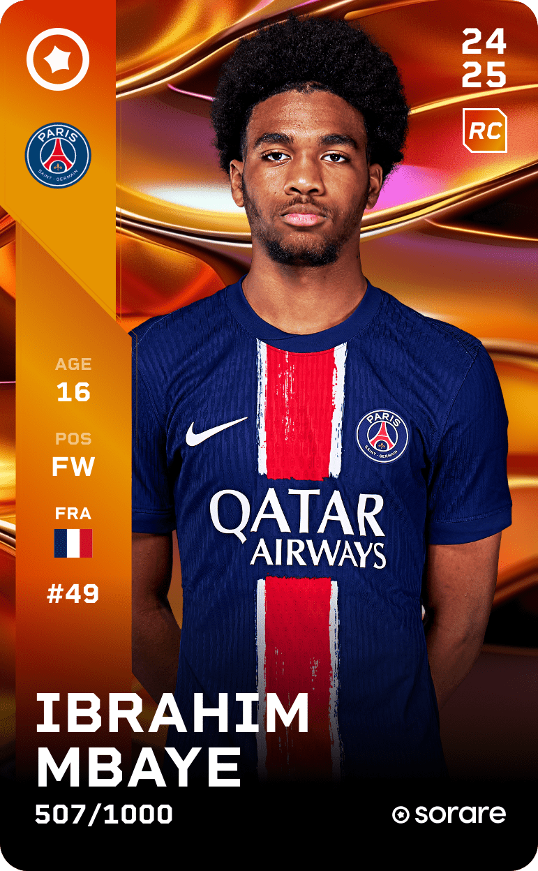 Ibrahim Mbaye 2024-25 • Limited 507/1000