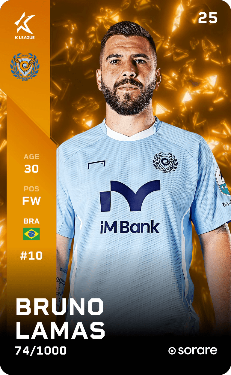 Bruno Lamas 2025-26 • Limited 74/1000