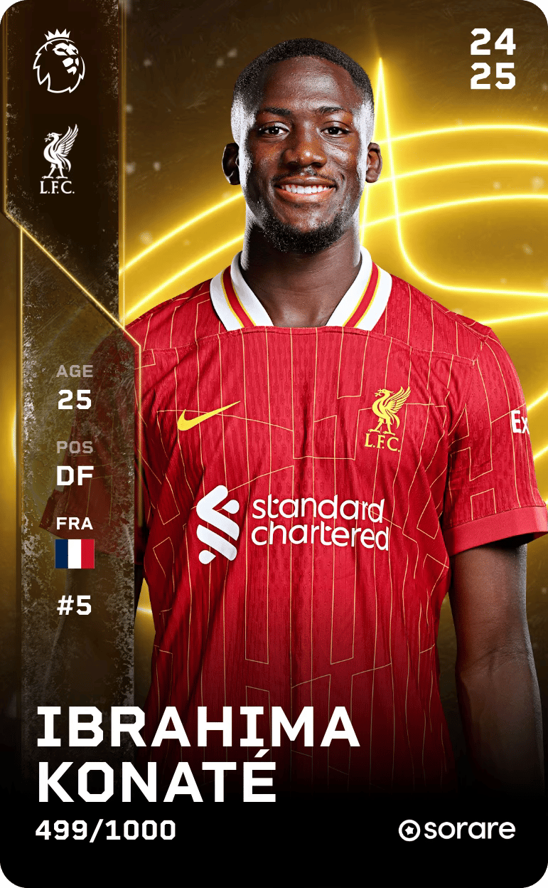 Ibrahima Konaté 2024-25 • Limited 499/1000