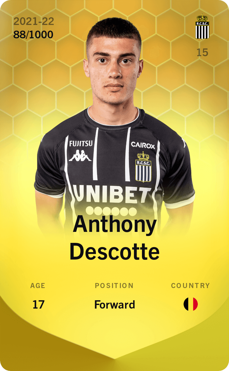 Anthony Descotte 2021-22 • Limited 88/1000