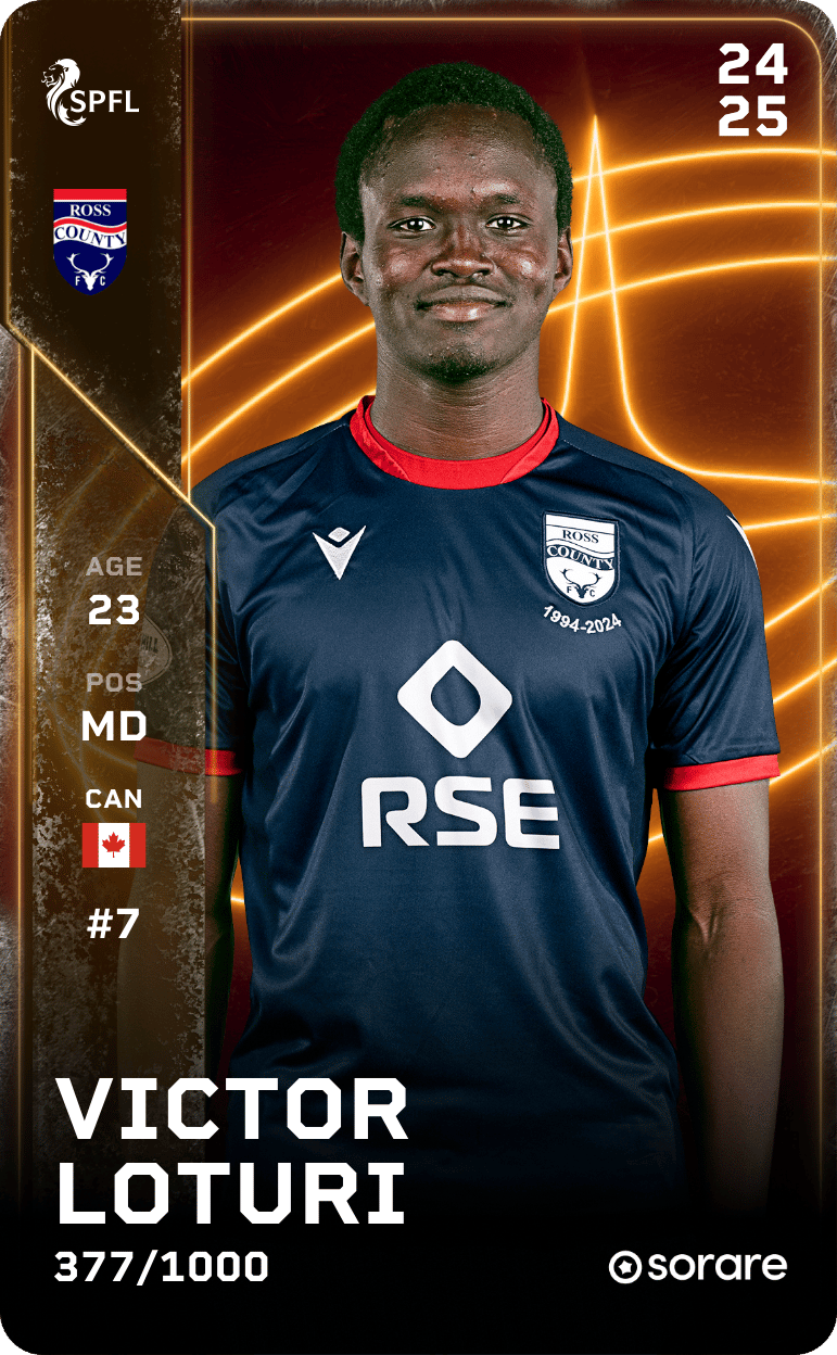 Victor Loturi 2024-25 • Limited 377/1000