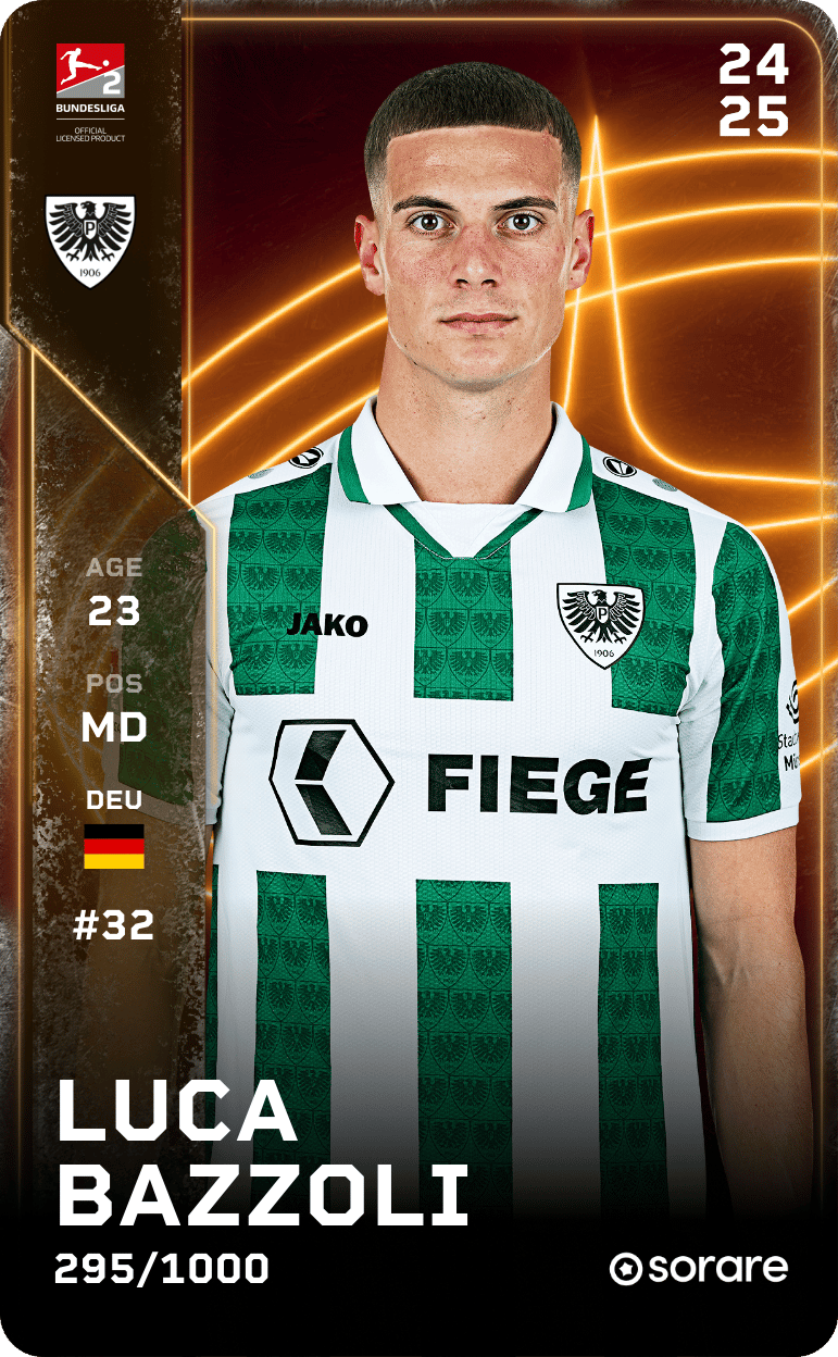 Luca Bazzoli 2024-25 • Limited 295/1000