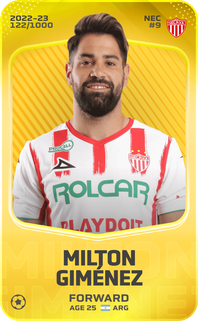Milton Giménez 2022-23 • Limited 122/1000