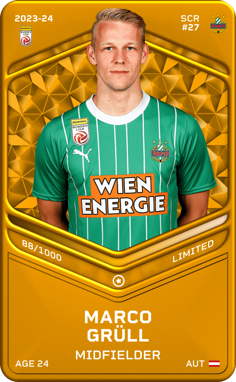 Marco Grüll 2023-24 • Limited 88/1000
