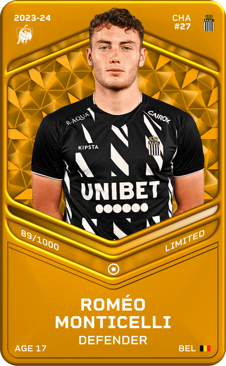Roméo Monticelli 2023-24 • Limited 89/1000