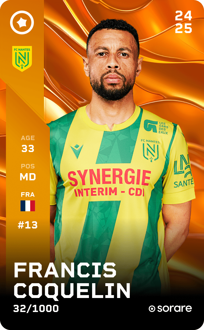 Francis Coquelin 2024-25 • Limited 32/1000