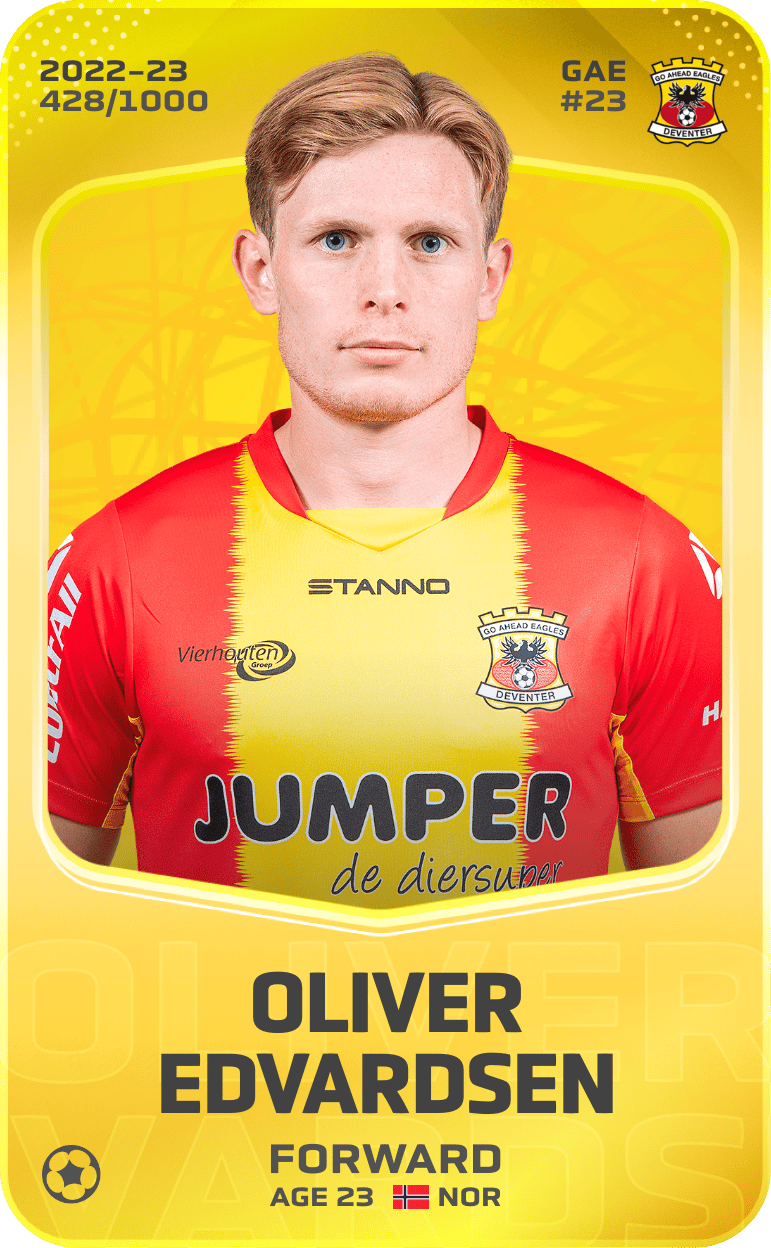 Oliver Edvardsen 2022-23 • Limited 428/1000